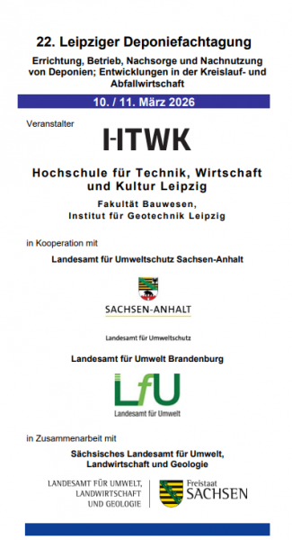 22. Leipziger Deponiefachtagung 2026